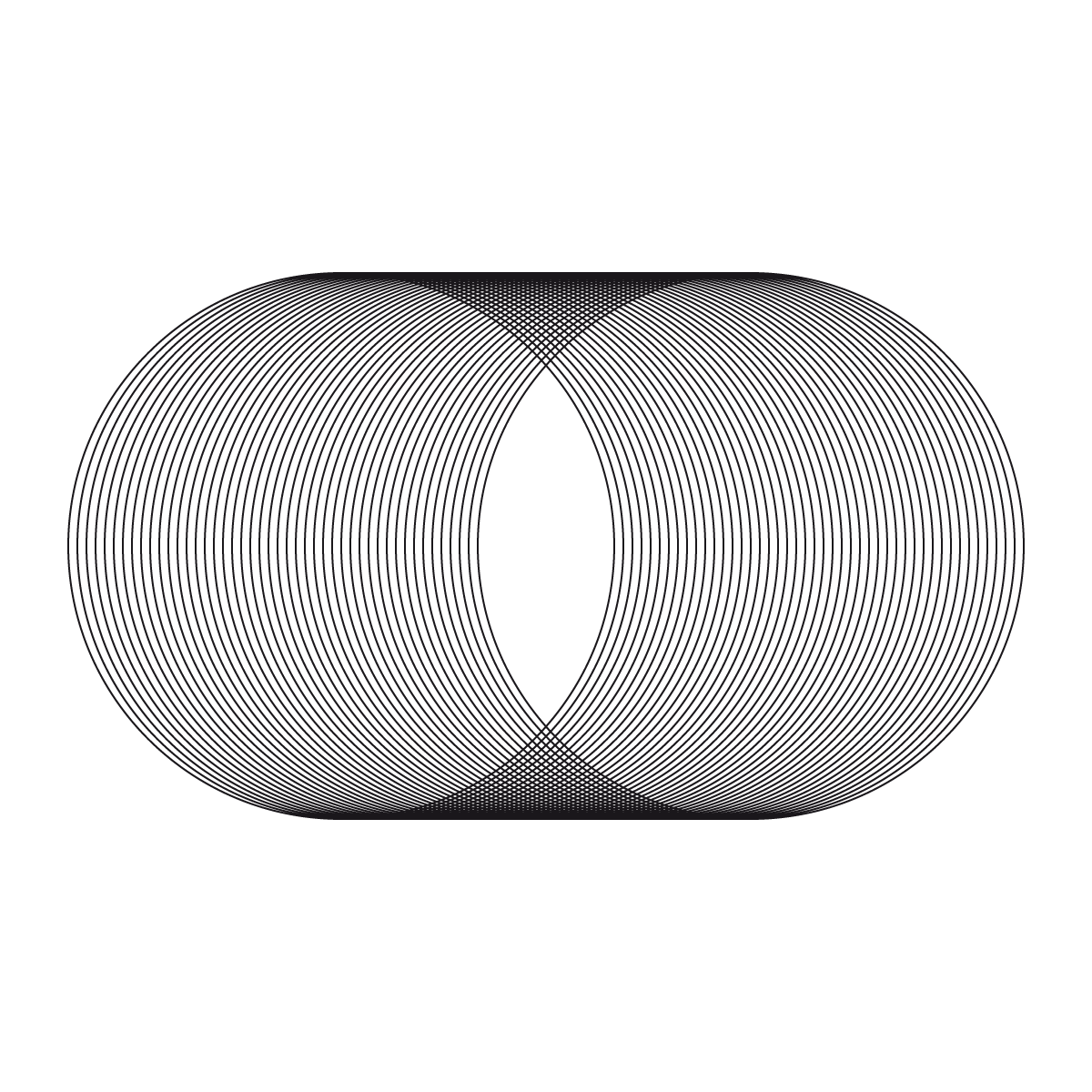 Minimalvision 21 – Rein raus, Geometrie, Minimal, Zeichnung