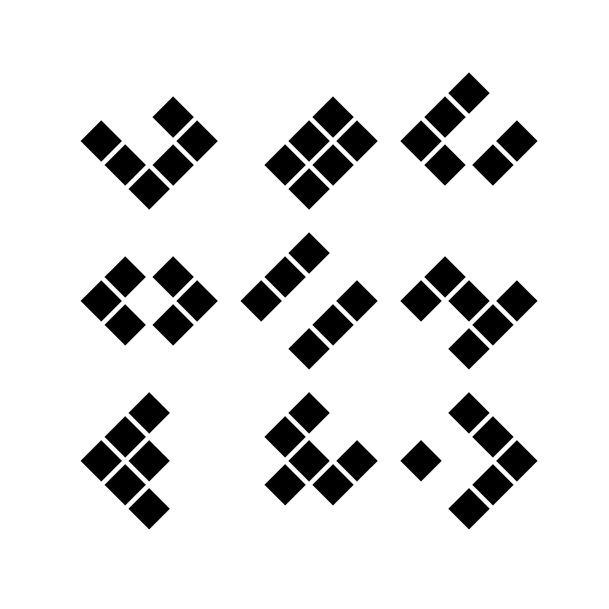 Minimalvision 45 – Grid squares, Geometry, Minimal, Drawing