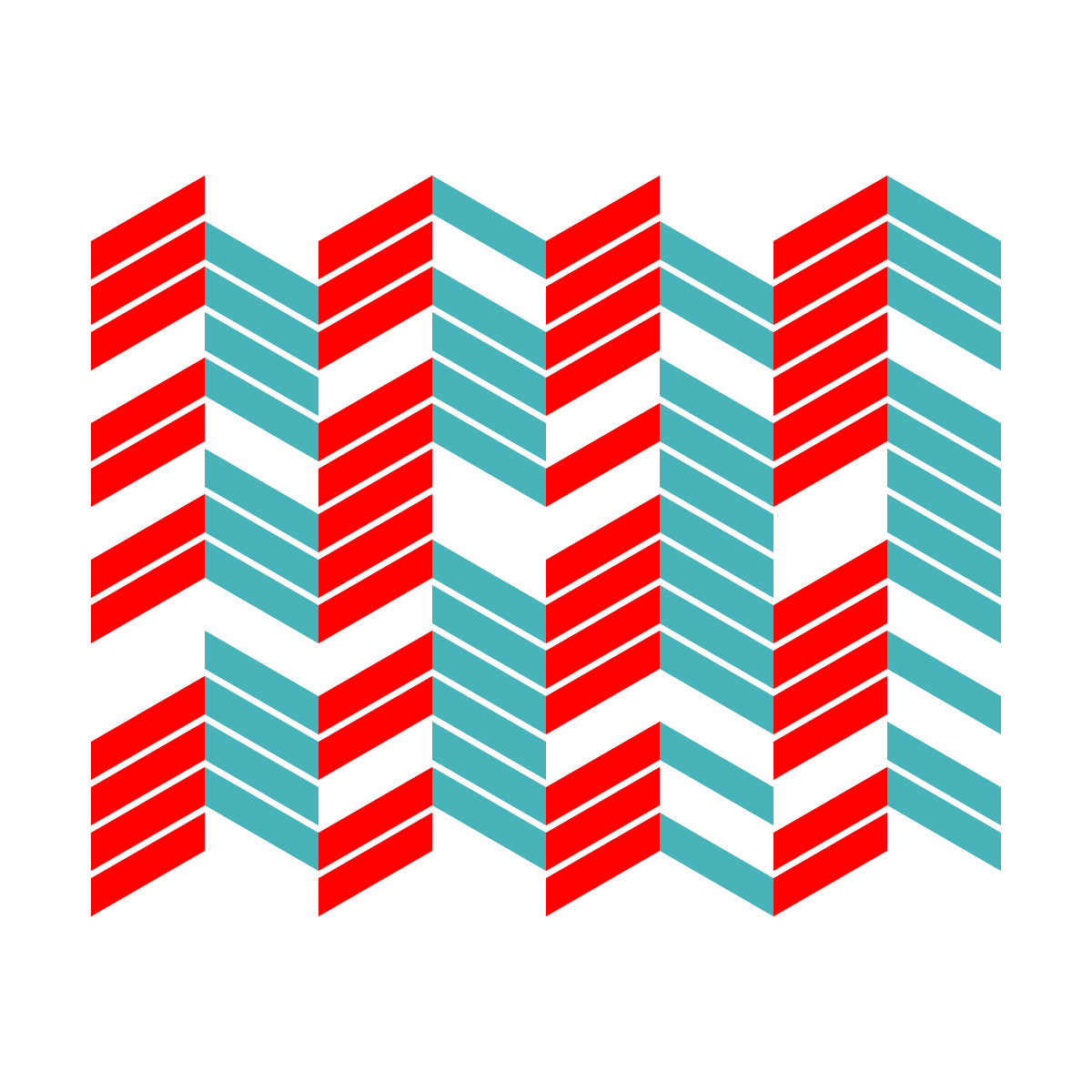 Minimalvision 51 – Mut zur Lücke, Geometrie, Minimal, Zeichnung